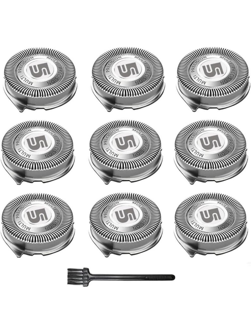 Replacement Shaver Heads for Philips AquaTouch & PowerTouch - 9 Pack, Compatible